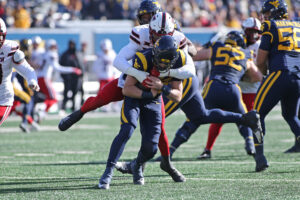 No. 5 Texas Tech throws a shutout at West Virginia, 49-0
